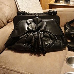 Leather Anthony Luciano handbag